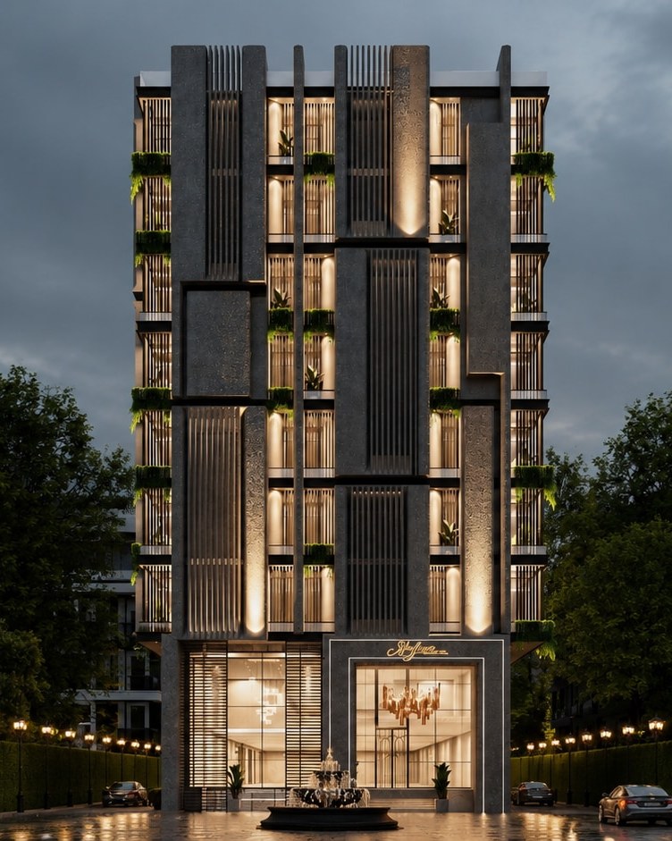 Visionera Group flagship development skyline